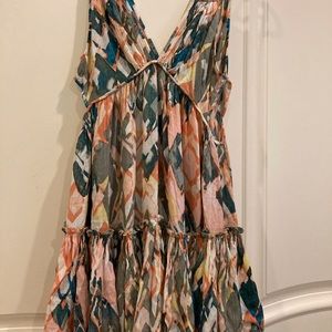 Free People water color dress